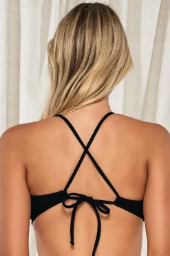 Pacifica Black Indie Bralette Top