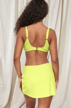 Pacifica Bright Pear Cove Mini Skirt Cover-Up