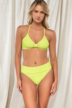 Pacifica Bright Pear Hannah High Waist Bottom
