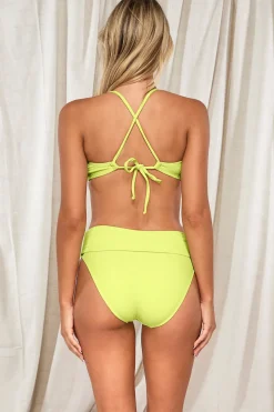 Pacifica Bright Pear Indie Bralette Top