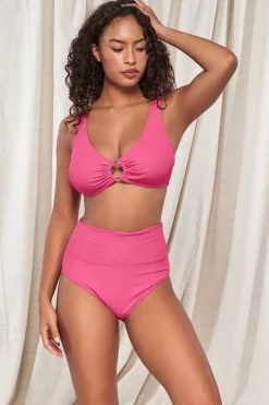 Pacifica Dragon Fruit Hannah High Waist Bottom