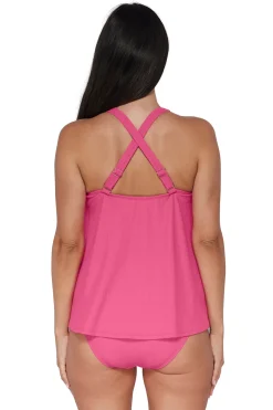 Pacifica Dragon Fruit Sadie Tankini Top
