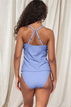 Pacifica Hydrangea Coralie Tankini Top