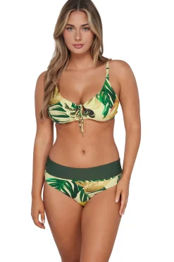 Sunsets Amber Oasis Capri High Waist Bottom