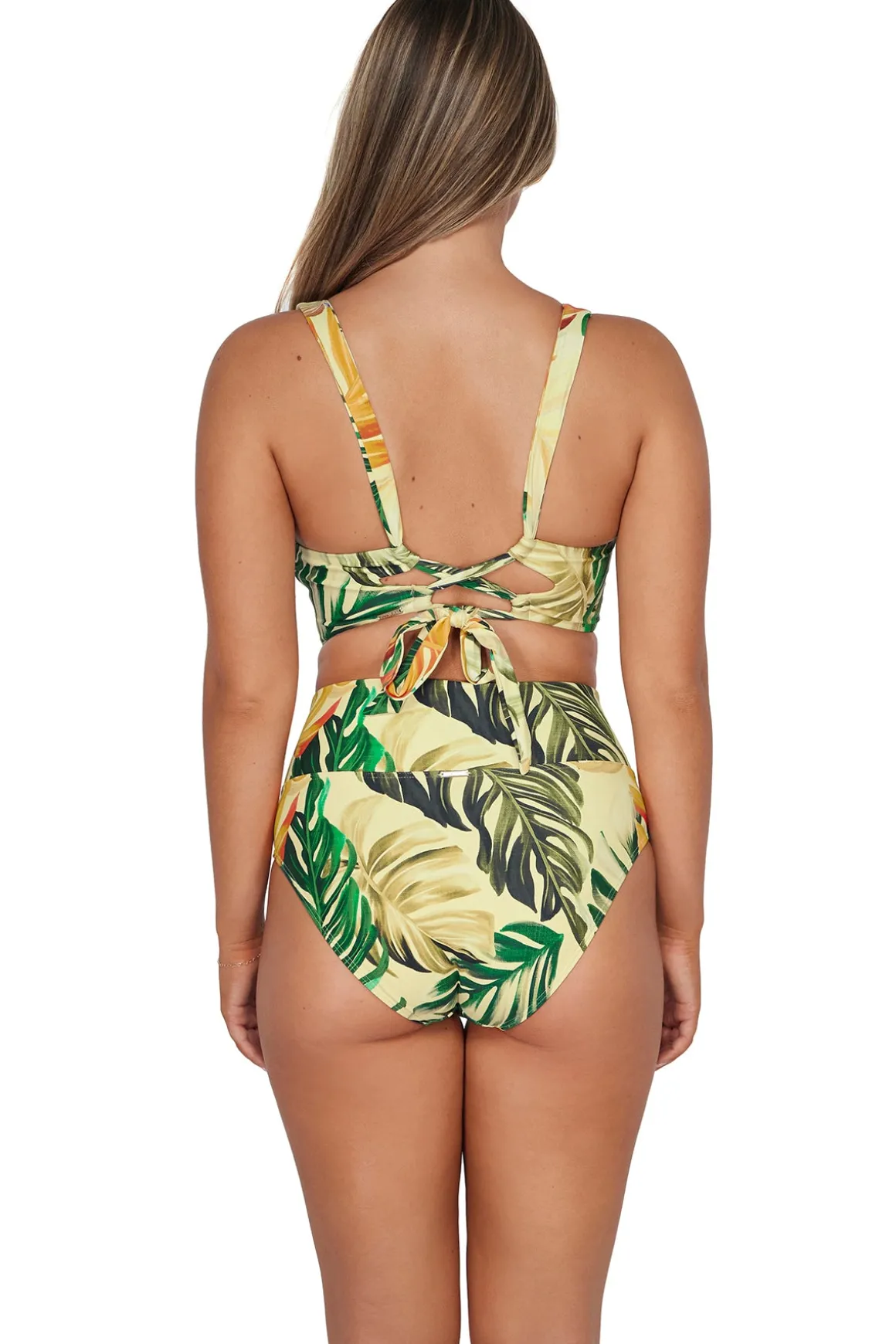 Sunsets Amber Oasis Hannah High Waist Bottom
