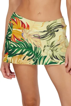 Sunsets Amber Oasis Sporty Swim Skirt Bottom