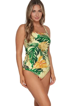 Sunsets Amber Oasis Taylor Tankini Top