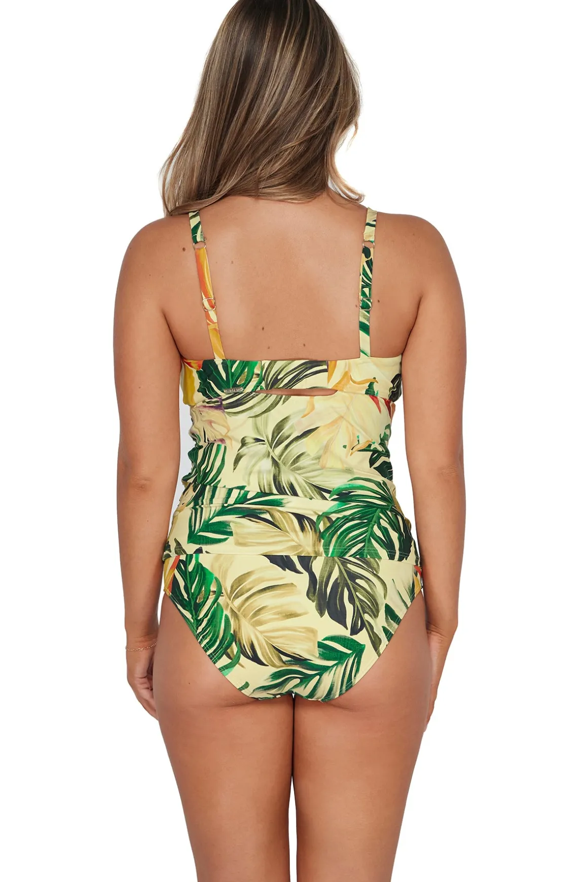 Sunsets Amber Oasis Zuri V-Wire Tankini Top