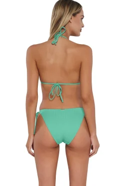 Sunsets Aqua Mist Sandbar Rib Laney Triangle Top