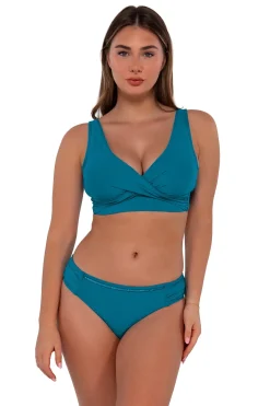 Sunsets Avalon Teal Elsie Top