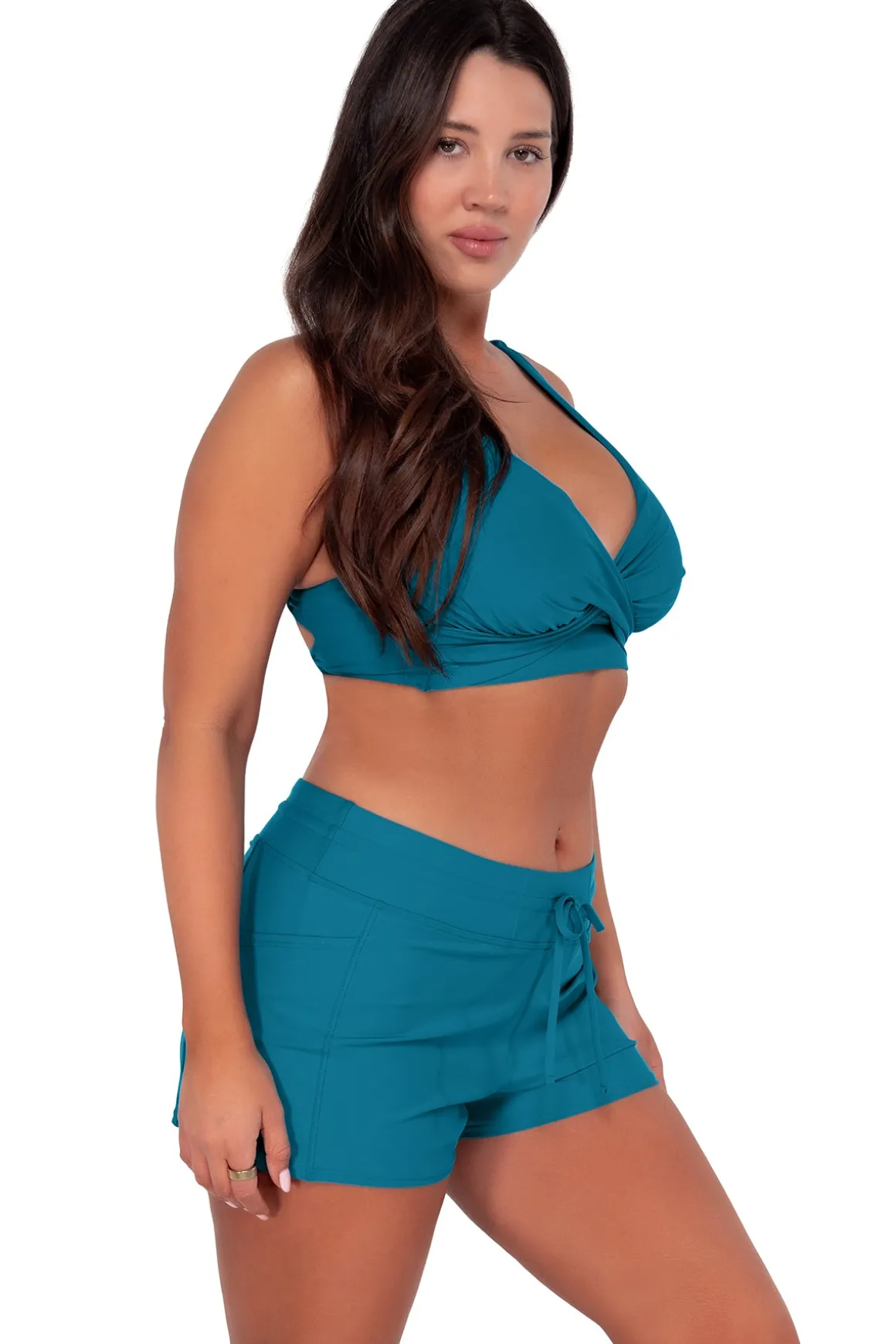 Sunsets Avalon Teal Elsie Top