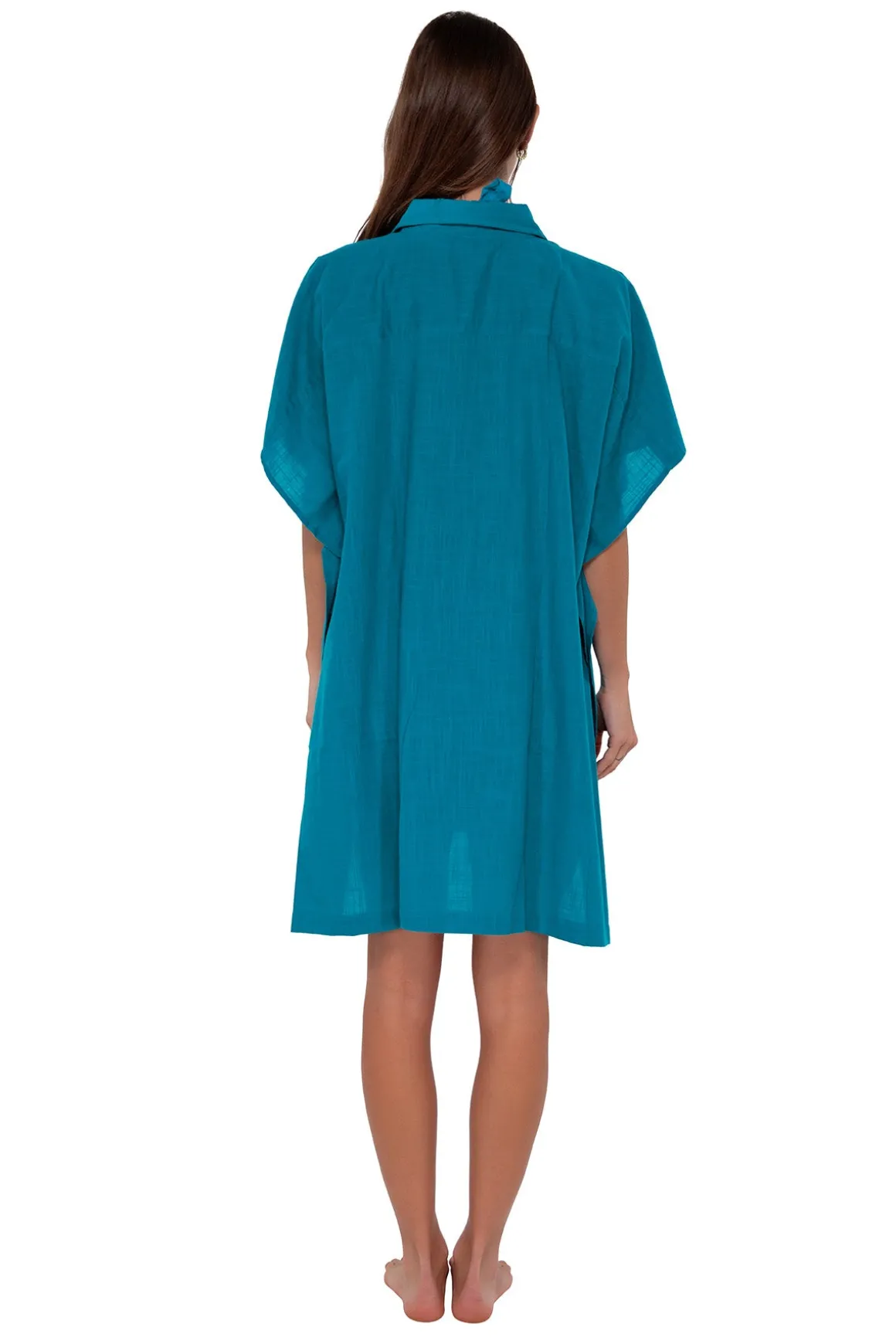 Sunsets Avalon Teal Shore Thing Tunic