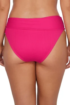 Sunsets Begonia Sandbar Rib Capri High Waist Bottom