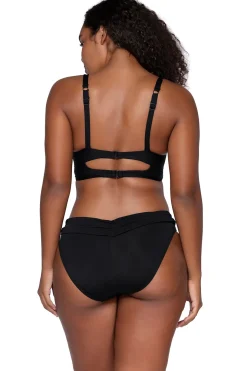 Sunsets Black Colette Bralette Top