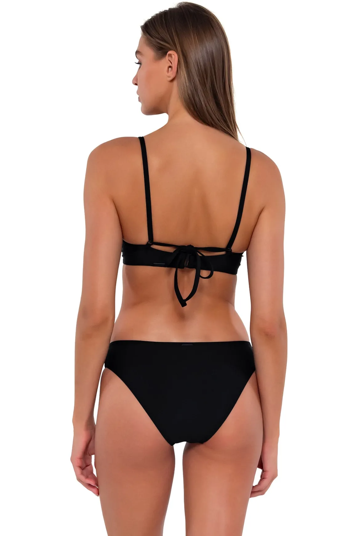 Sunsets Black Collins Hipster Bottom