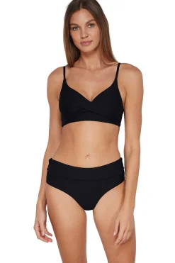 Sunsets Black Lyla Bralette Top