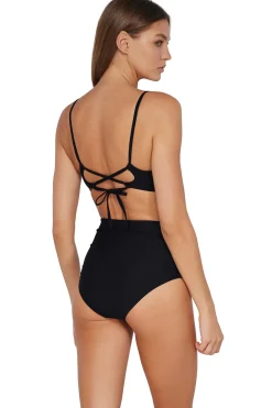 Sunsets Black Lyla Bralette Top