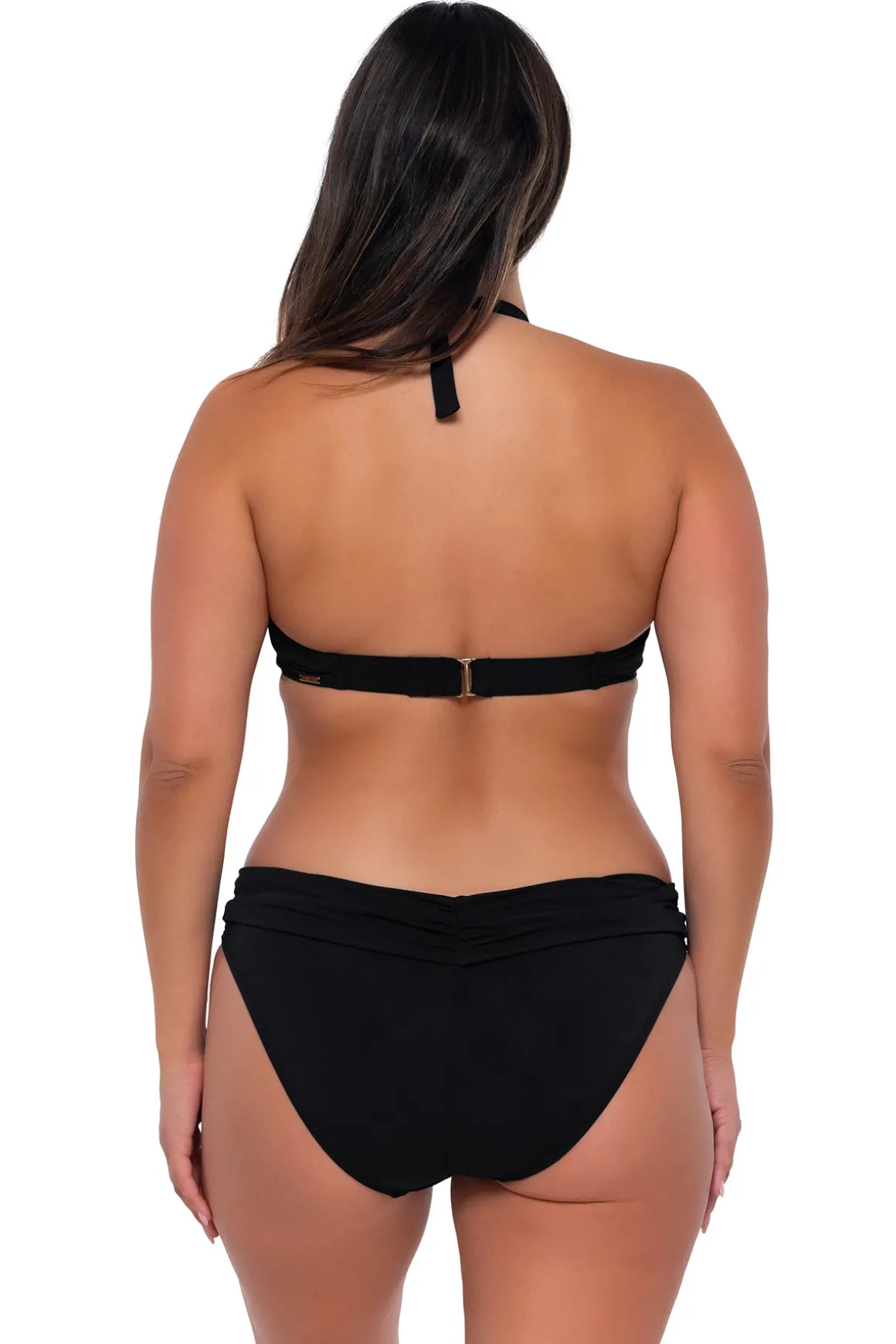 Sunsets Black Muse Halter Top
