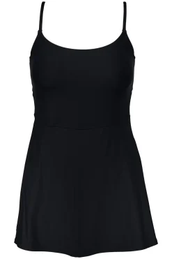 Sunsets Black Naomi Swim Dress One Piece