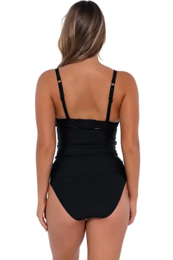 Sunsets Black Serena Tankini Top