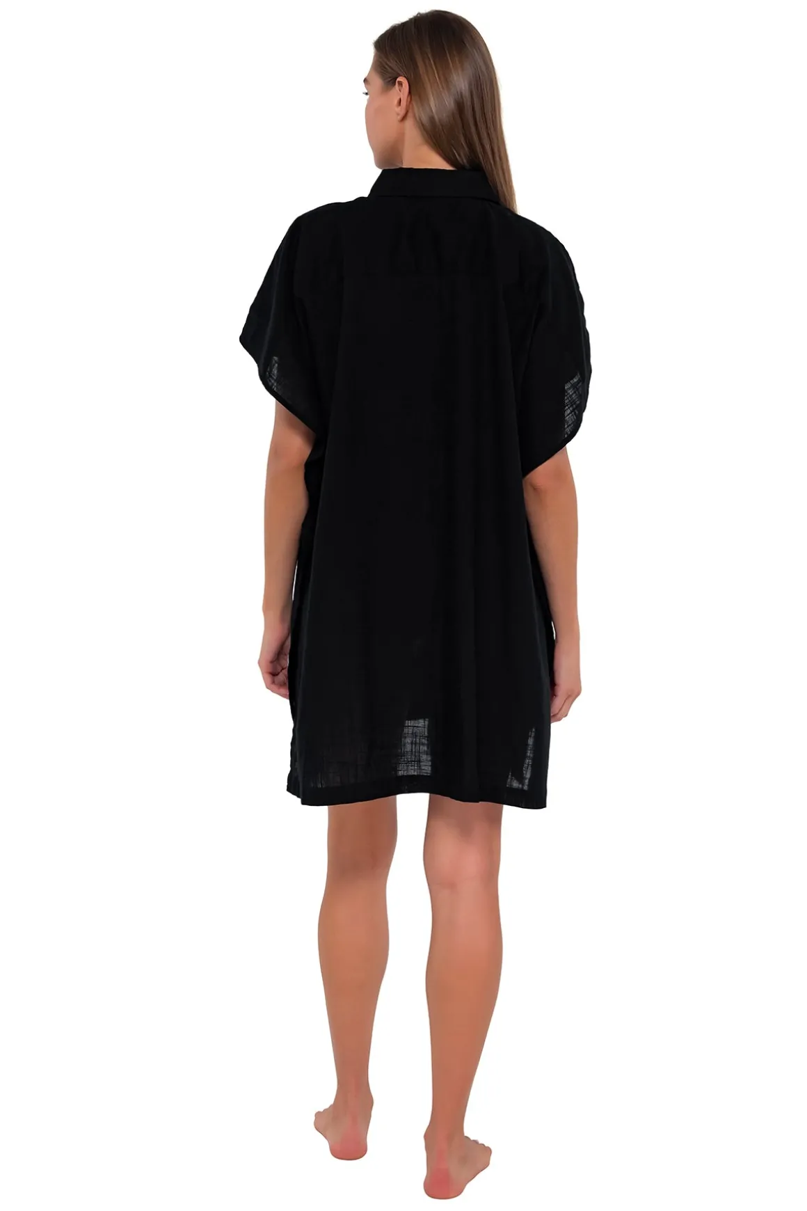 Sunsets Black Shore Thing Tunic