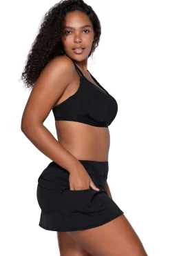 Sunsets Black Taylor Bralette Top