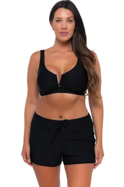 Sunsets Black Vienna V-Wire Top