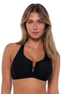 Sunsets Black Vienna V-Wire Top