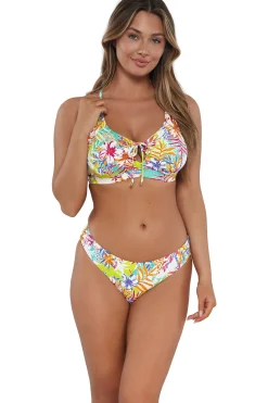 Sunsets Botanical Bliss Sandbar Rib Kauai Keyhole Top