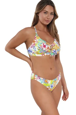 Sunsets Botanical Bliss Sandbar Rib Kauai Keyhole Top