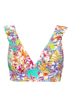 Sunsets Botanical Bliss Sandbar Rib Willa Wireless Top