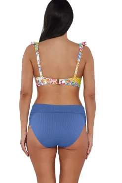 Sunsets Botanical Bliss Sandbar Rib Willa Wireless Top