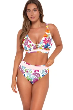 Sunsets Camilla Flora Annie High Waist Bottom