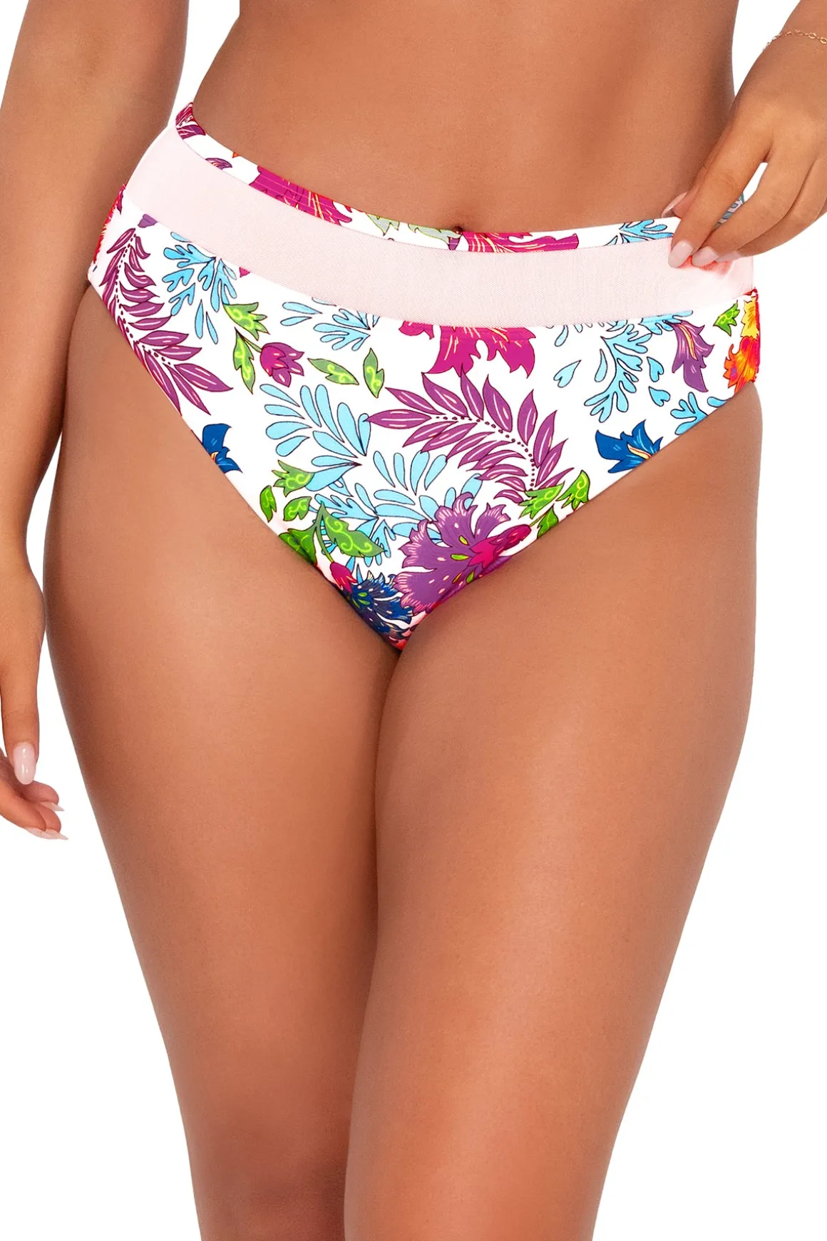 Sunsets Camilla Flora Annie High Waist Bottom