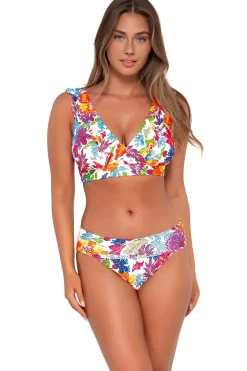 Sunsets Camilla Flora Hannah High Waist Bottom