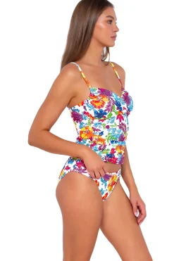 Sunsets Camilla Flora Simone Tankini Top