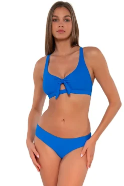 Sunsets Electric Blue Brandi Bralette Top