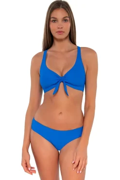 Sunsets Electric Blue Brandi Bralette Top