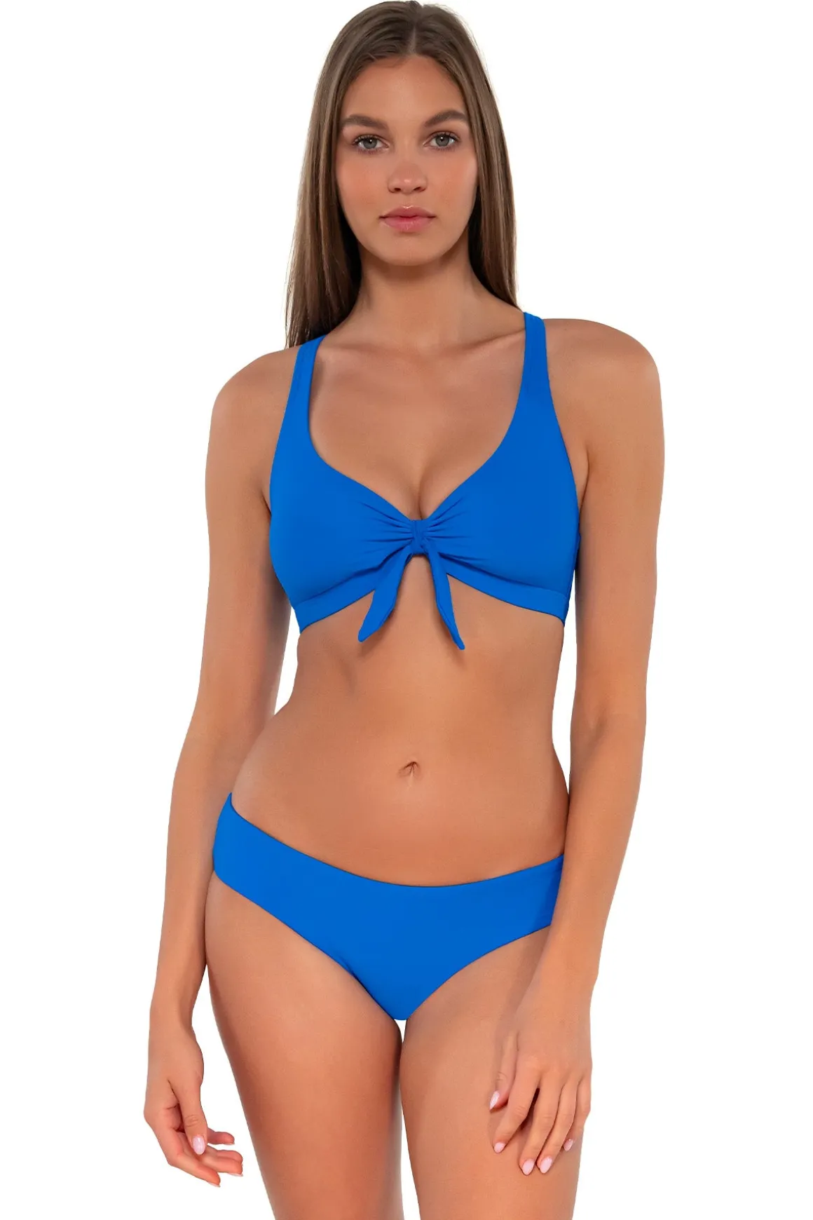 Sunsets Electric Blue Brandi Bralette Top