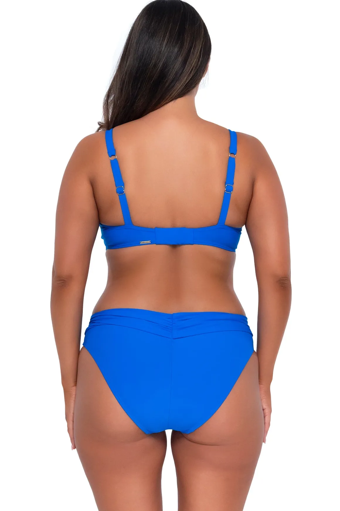 Sunsets Electric Blue Kauai Keyhole Top