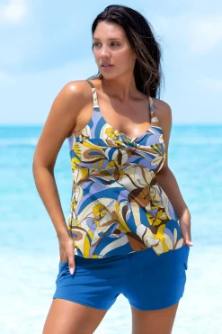 Sunsets Escape Bali Bungalow Tori Tankini Top