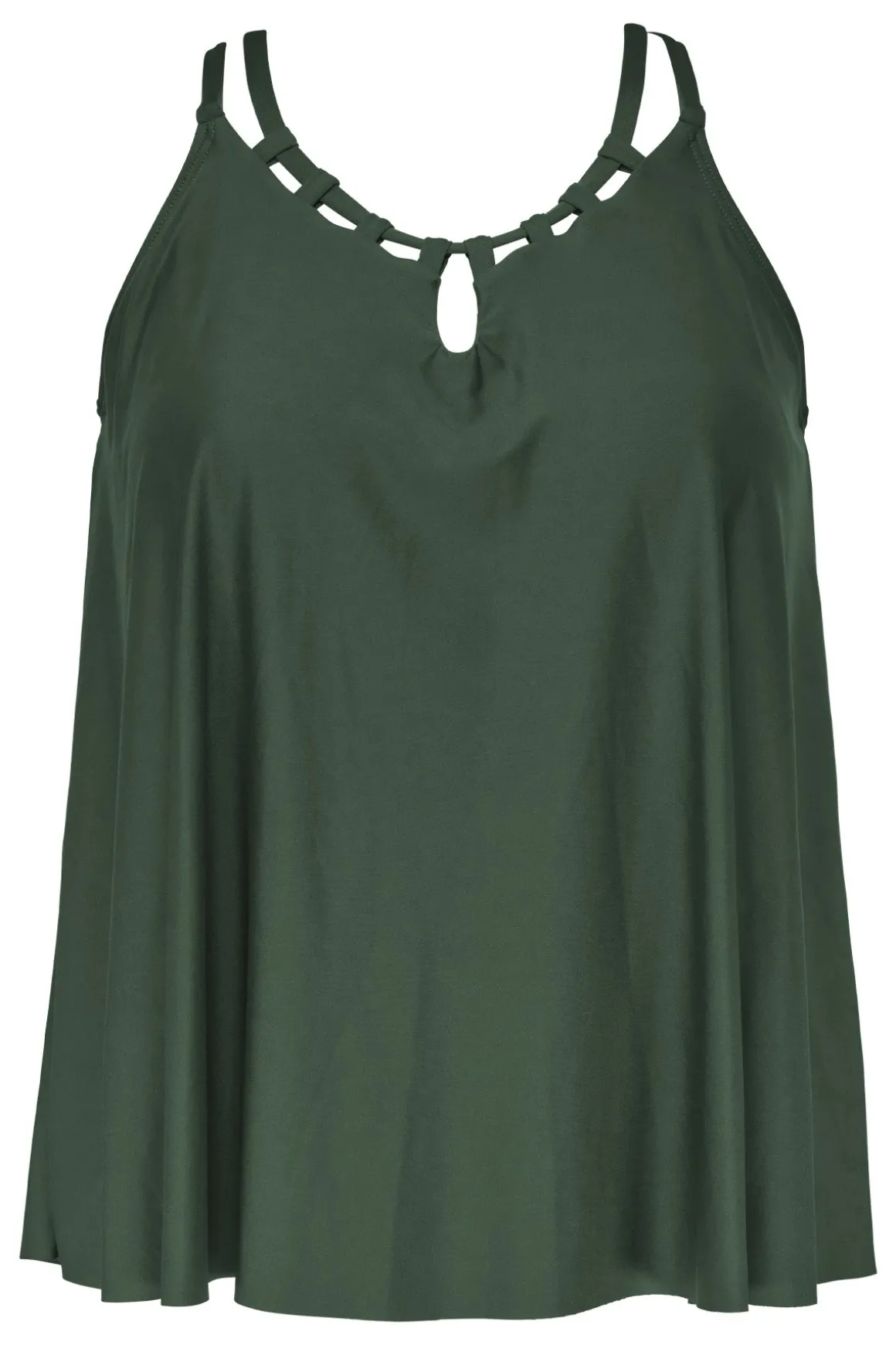 Sunsets Escape Island Green Sadie Tankini Top