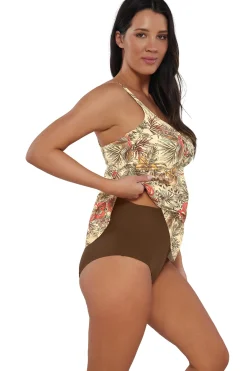 Sunsets Escape Island Spice Tori Tankini Top