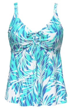 Sunsets Escape Sea Breeze Sandbar Rib Marin Tankini Top