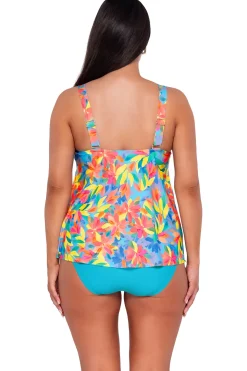 Sunsets Escape Shoreline Petals Sadie Tankini Top