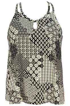 Sunsets Escape Venice Seagrass Texture Sadie Tankini Top