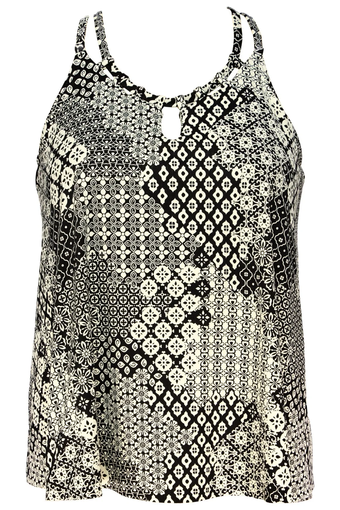 Sunsets Escape Venice Seagrass Texture Sadie Tankini Top