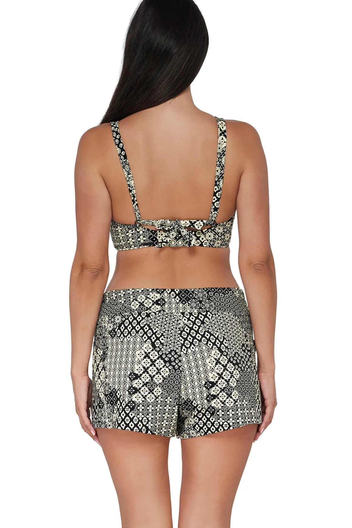 Sunsets Escape Venice Seagrass Texture Laguna Swim Short Bottom