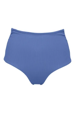 Sunsets Harbor Blue Sandbar Rib Capri High Waist Bottom