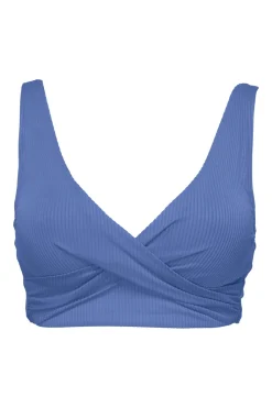 Sunsets Harbor Blue Sandbar Rib Elsie Top